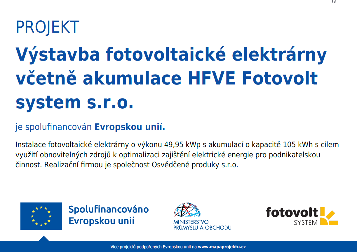 HFVE Fotovolt system s.r.o.